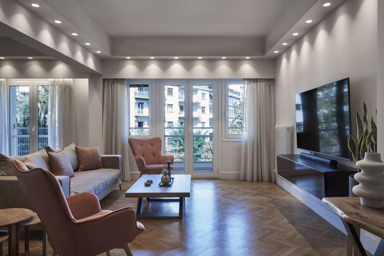 Urban Heights 3Bd Apt, Next To Hilton Athen Exterior foto